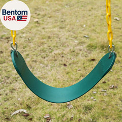 2PCS Swings Seats Heavy Duty with 66″ Chain, Playground Swing Set Accessories Re