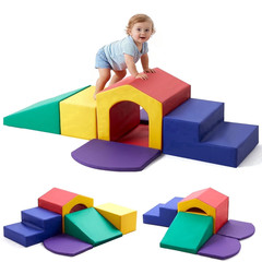 6PCS Soft Climbing Toys for Toddlers – Foam Climb & Crawl Play Set