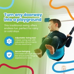 Playzone Doorway Swing Kit with Adjustable Attachment for Indoor Use (Used)