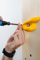 6 Rock Climbing Holds – Replacement Holds Rock Climbing Wall for Kids