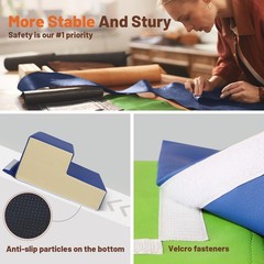 6-Piece Soft PU Leather Toddlers Climbing Toys, Baby Foam Climbing Blocks for To