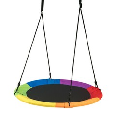 Outdoor Swing Chair Hanging Patio Porch Summer Kids Bench Tree Play Swinging NEW