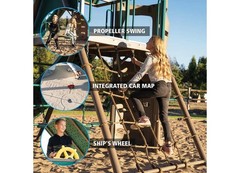 Lifetime 91069 Big Stuff Swing Set (Earthtone)