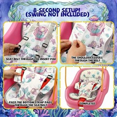 New Swing Seat Hanging Chair Outdoor Baby Toddler Kids Child Tree Play Children