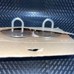 Ekorre Hanging Seat Suspension Hooks Set of 2 Silver 17225 Ikea