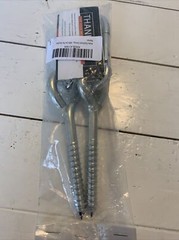 Two Swing Hooks & Hangers – Galvanized, Anti-Rust Steel Swing Hangers