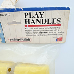 New Swing-N-Slide Play Yellow Handles Great for Wooden Outdoor Play Sets Z1