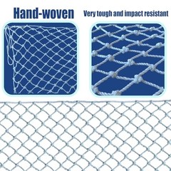 Stair Safety Net for Kids Rope Net Safety Netting for 3.28X1.64ft 6mm/8cm