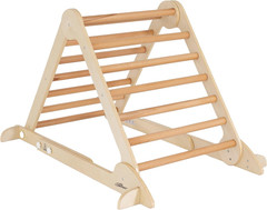 Learn ‘N Climb Foldable Wooden Climbing Triangle, Wood Climbing Gym for Toddlers