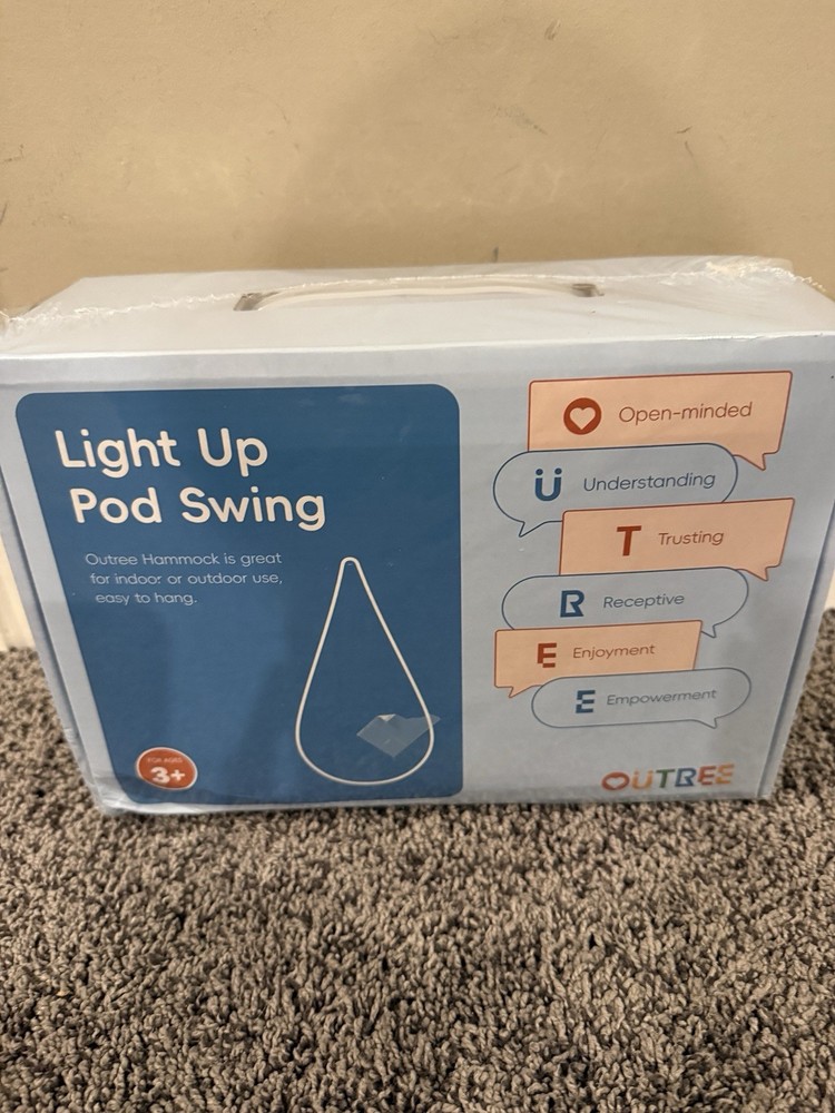 Sensory Swing Indoor for Kids With Special Needs Autism ADHD Therapy Blue