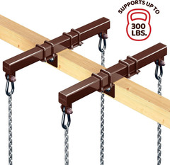 Swingset Conversion Bracket – No Tree, No Problem, Convert Your Swingset into a