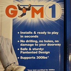 Gym 1 Deluxe Indoor Playground 6 Piece Set MISSING 1 PIECE As Seen on TV Gym1