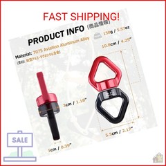 Azarxis 30 kN Tree Swing Swivel Spinner, Safest Rotational Climbing Rope Devices