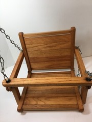 Wooden Baby Hanging Swing Seat Gym-Dandy GLIDER – RIDER 1970 Collector’s Item.
