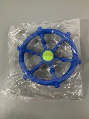 Backyard Discovery Premium Steering Wheel – Blue and Lime – NO HARDWARE