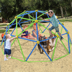 10 FT Dome Climber Jungle Gym for Kids – Outdoor Rust-Resistant Play Equipment,