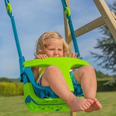 TP Quadpod Adjustable 4-in-1 Swing Seat – 6 Months to 8 Years