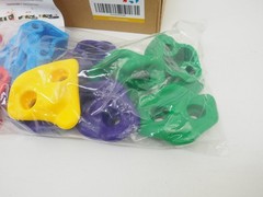 NEW! TOPNEW 12pcs Ninja Tree Climbing Holds Multi-Color w/ 6 Ratchet Straps