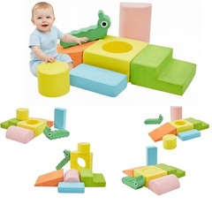 Toddler Climbing Foam Blocks Set – 7-Piece Baby Play & Activity Blocks