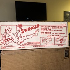 Vtg 1995 ‘THE SWINGER’ Kid’s Sports Swing By EMPIRE OF CAROLINA New Sealed NOS