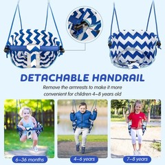 Toddler Swing – Comfy Baby Swing Outdoor Indoor Kids Swing Seat for Backyard …