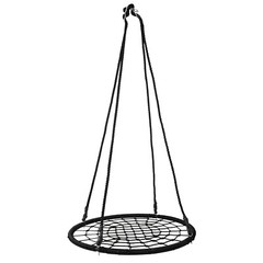 48″ Spider Web Swing Set Large Platform Net Adjustable Hanging Ropes for Kids