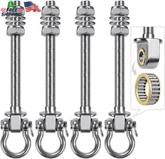Benelabel Heavy Duty Swing Hangers with Bearings – Set of 4 Stainless Steel 304