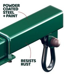 Swing Set Conversion Bracket – No Tree, No Problem, Convert Your Swingset int…