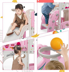 9-in-1 Toddler Slide & Climber Playset for Indoor/Outdoor Fun Ages 1-4