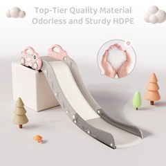 Indoor Kids Baby Couch Slide for Toddler 1-3, Sofa Slide Add-on Attachment fo…
