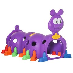 Purple Crawl Tunnel Toy for Kids Indoor & Outdoor Play Ages 3-6