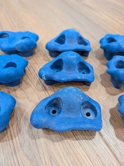 12 Climbing Rock Holds swing set playset playground Jungle Gym backyard Blue