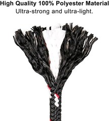 Versatile 39 Inch Tree Swing Ropes with Hooks – Heavy Duty, Indoor/Outdoor Setup