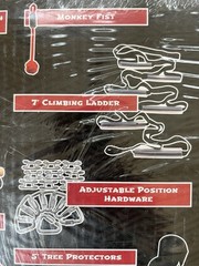 Fofana Ninja Warrior Obstacle Course – 65′ Ninja Slackline Backyard Fun NEW!
