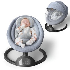 Baby Swings for Infants, Portable Baby Swing for Indoor and Outdoor, Bluetoot…