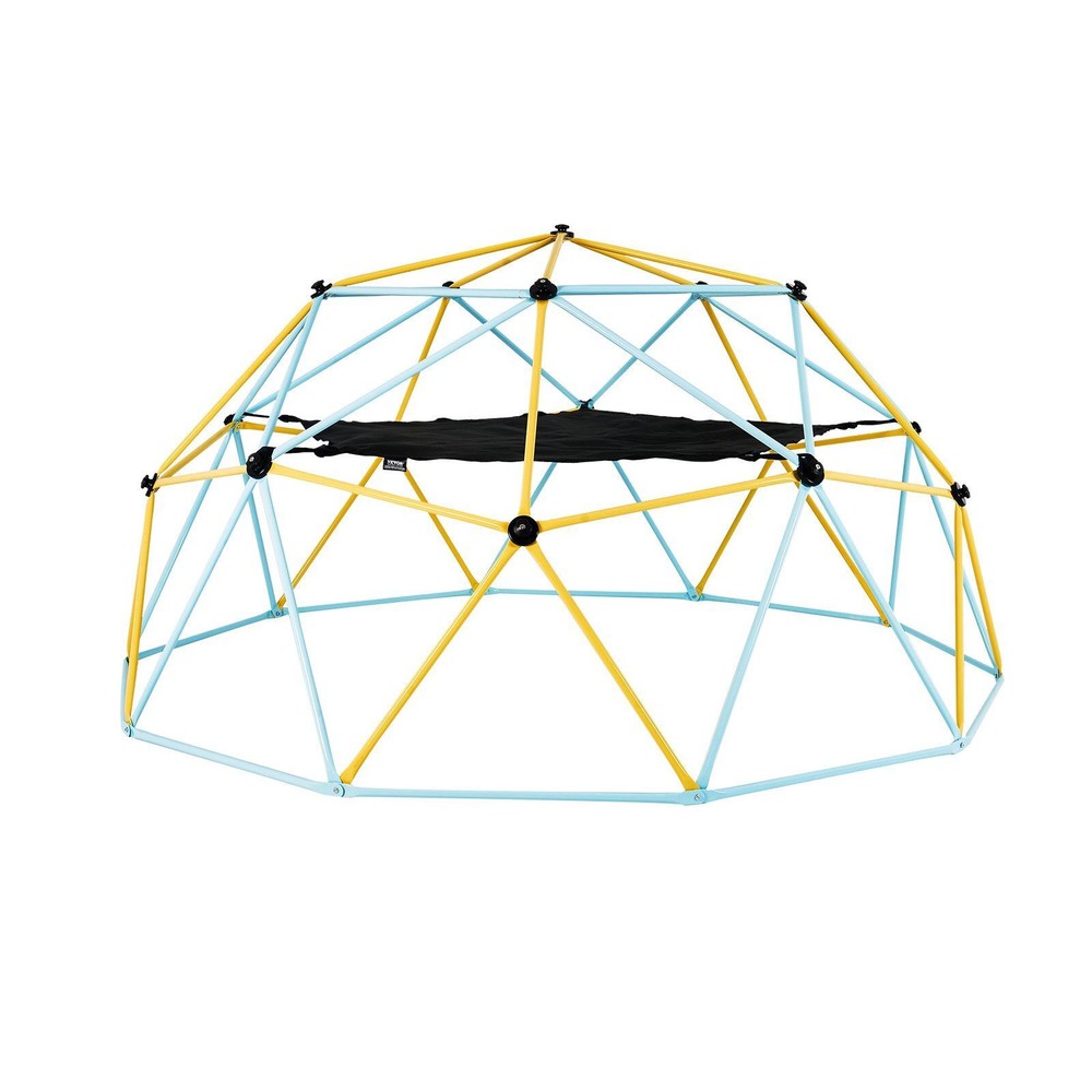 Climbing Dome for Kids 3 to 10 Years Old 10′ Geometric Dome Climber with Hammock