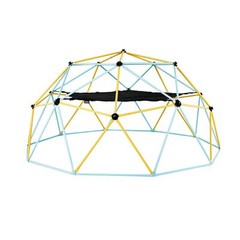 Climbing Dome for Kids 3 to 10 Years Old 10′ Geometric Dome Climber with Hammock