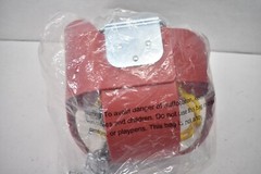 Secure & Comfortable Toddler Swing Seat w Coated Chains Ready To Use Red