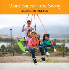 Platform Swing – Large Rectangle Saucer Swing for Kids and Adults