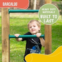 Barcaloo Playground Equipment Monkey Bars Playset Attachment, Monkey Bar Rods…