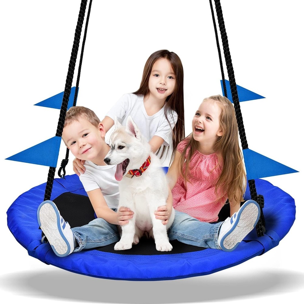 Columpio Platillo PACEARTH 40 Pulgadas Soporta 900lb Para Niños Y Adultos