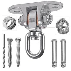 Heavy Duty Swing Hanger Stainless Steel 304 Antirust,1200 lb Capacity 360° Si…