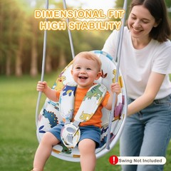 Swing Cushion – Baby Swing Outdoor Seat Insert Pad with Coconut Swing Egg Swi…