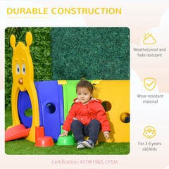Caterpillar Tunnel Kids Indoor & Outdoor Toy 3-6 Years Old Multicolor
