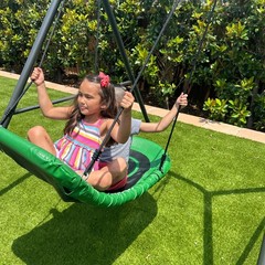 gobaplay Boat Swing, 53″ x 25″ Platform Saucer, (Swingset Frame Not Included)
