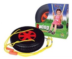 16″ Kings Sport Tire Swing Set for Kids 16L x 16 W x 4H inches.