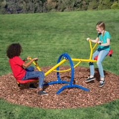 Gym Dandy Teeter-Totter Home Seesaw 37.00 x 31.00 x 85.50″, Multi Colored