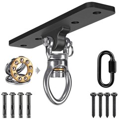 Heavy Duty Swing Hanger, Swing Set Accessorie with Carabiner for Indoor Outdo…