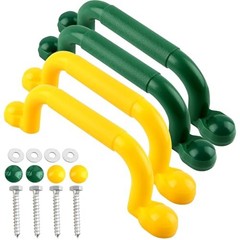 4 Pack Kids Playground Safety Handles Plastic Swingset Handle Grab Color Set 1