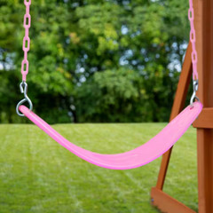 Extreme-Duty Cotton Candy Belt Swing with Pink Chains